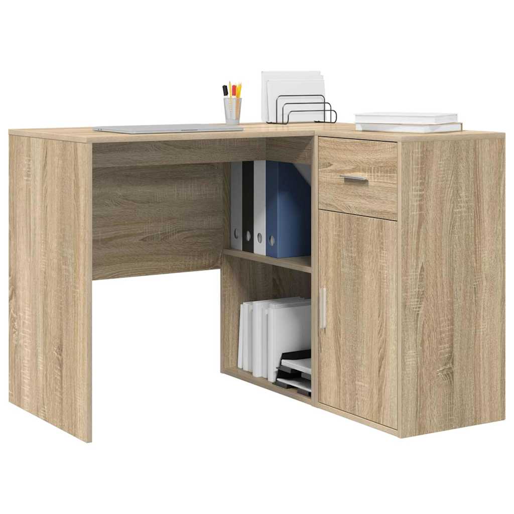 Corner Desk Sonoma Oak 102 x 50 x 75 cm Engineered wood